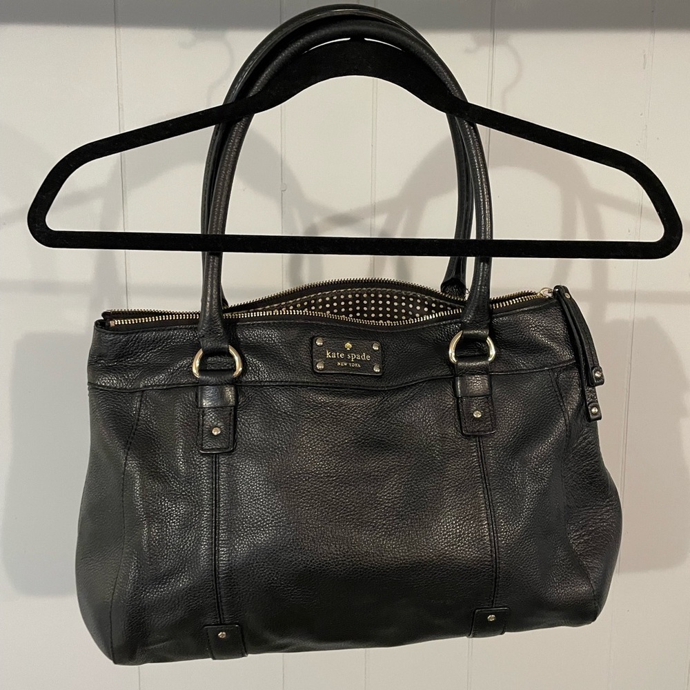 Kate Spade Black Leather Purse